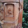 Vintage Hand Carved Bamboo Bitong(Brush Pot) Image 8