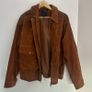 Zara leather suede jacket Image 2