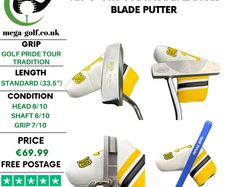 YES C-Groove Face Balanced Blade Putter / 33.5"