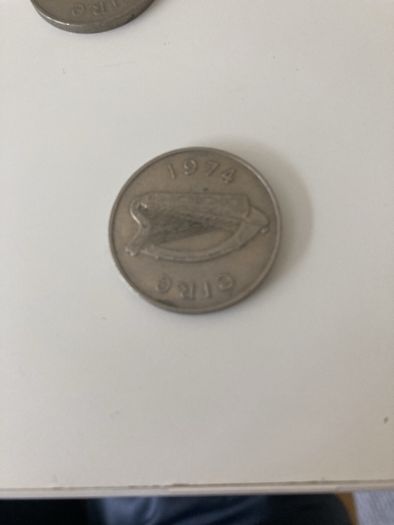 10 Irish pence 1974,1978