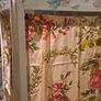 4 Fold Wood Floral Screen Image 2