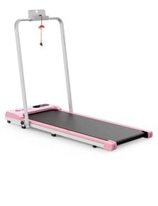 Walking pad with handrail and protective mat