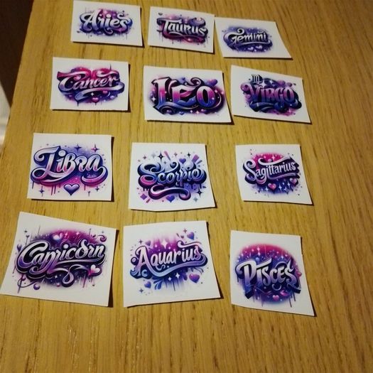 UV DTF Transfers