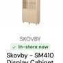 Skovby designer Danish cherrywood display Cabinet with lighting Image 4