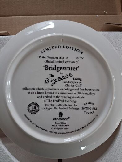 Limited Edition Bradford Exchange Plates