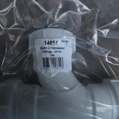 Waste compression fittings