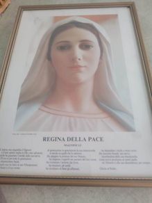 Holly Framed Print Of Regina Della Pace Magnificat
