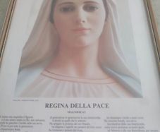 Holly Framed Print Of Regina Della Pace Magnificat