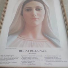 Holly Framed Print Of Regina Della Pace Magnificat