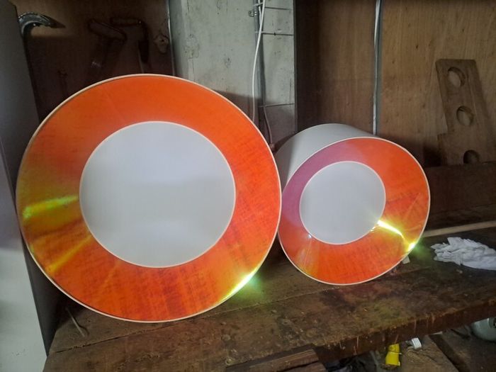 Retro hanging light