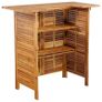 Bar Table 110x50x105 cm Solid Acacia Wood Image 4