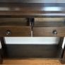 Solid Wood Console Table with Matching Mirror Image 2
