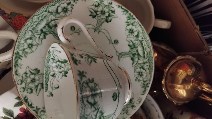 1880 Royal Stratford 18 Piece Antique Tea Set