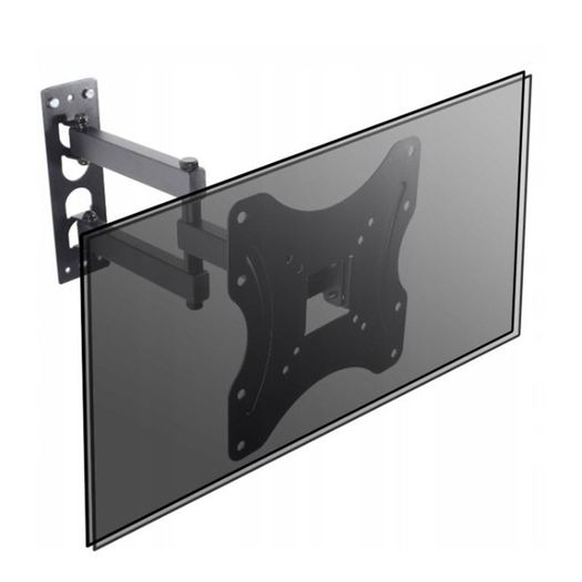 TV Wall Mount Bracket Arm Tilt Swivel 19-42"