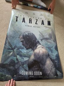 The Legend of Tarzan original cinema movie poster