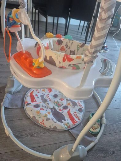 Jumparoo Safe and Fun (ages well with baby to toddler for size)