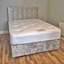 New Stylish single ,Double 4ft, 4ft6, King 5ft And 6ft Superking Sizes Divan Beds Instock. Drawers And Optional Tufted Mattresses Available. Free Delivery Image 5