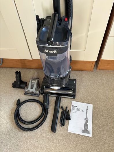 Shark corded upright vacuum with lift away snd anti hair wrap
