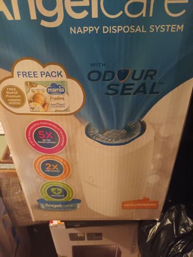 Angel Care  Nappy Disposal  System   Odour seal.  B.N.W.T