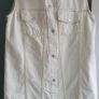 ZARA cream denim dress Sz L (12-14) - Bnwt Rrp 29.95 Image 2