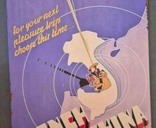 Vintage Style metal  sign, French indo china travel advertisement.