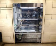 Atosa Stainless Steel Commercial Open Multideck Display Fridge