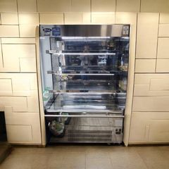 Atosa Stainless Steel Commercial Open Multideck Display Fridge