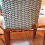 trio of baskets, cotton cable look, New England style, Image 4