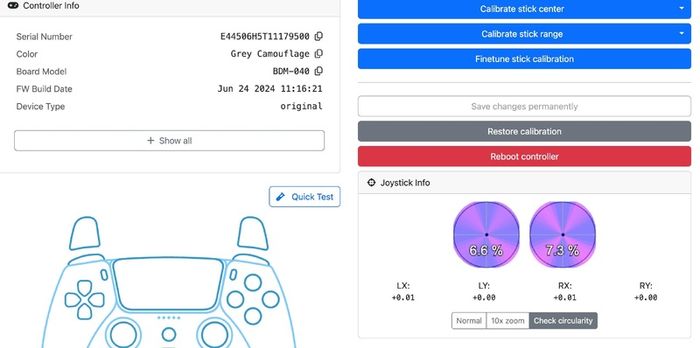 PS5 DualSense Grey Comouflage Controller (BDM-040)