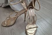 Strappy heel sandals