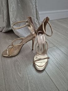 Strappy heel sandals
