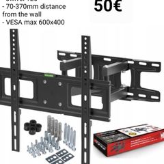 Tv Wall Mount Bracket Tilt Swivel 30-70"