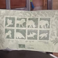 Emirates wildlife airline pouch