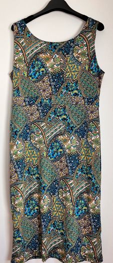 Green&Blue Dress by Zapara, Pamela Scott