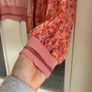 New with tags Ladies silk look lightweight bomber jacket or can be worn as blouse ( EVA Kayan ) Image 5