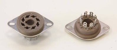 Belton 8 Pin Octal Tube Socket, Micalex, Solder Lugs
