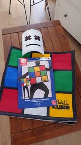 Rubik's cube unisex costume
