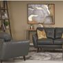 Michael Murphy leather sofas 3+2+1 Image 3