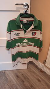 Leicester Tigers 2008 2009 Rugby Union Jersey Cotton Traders