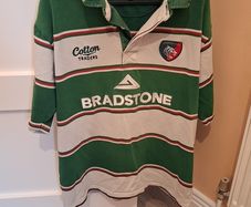 Leicester Tigers 2008 2009 Rugby Union Jersey Cotton Traders