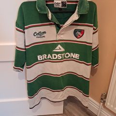 Leicester Tigers 2008 2009 Rugby Union Jersey Cotton Traders