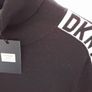Designer DKNY Polo Neck Knit Jumper - Black - Size L - BNWT RRP 68 Image 4
