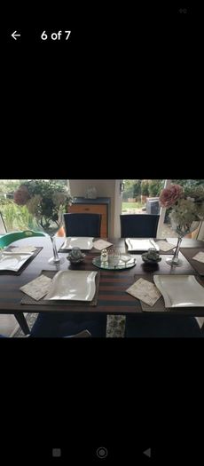 vintage dining table