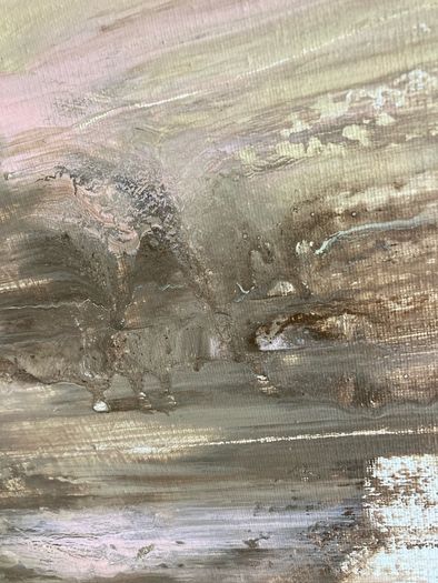 Original Abstract Painting Dublin Painting Quiet Living Art