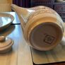 Nicholas Mosse Lavender starter set from Washington creek USA . Tea pot, two mugs , creamer and an oval platter . Pricing the set Image 8