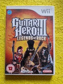 Guitar hero III 3 Legends of Rock  Nintendo Wii games Original