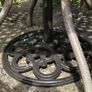 Cast Aluminium Garden Set & Umbrella (x2) Image 3