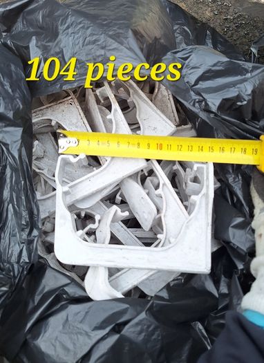 Gutter angles, gutter brackets, stopends etc