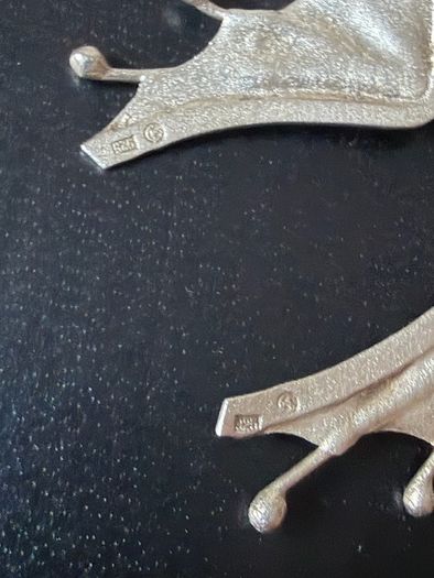 Sterling earrings and bangle set