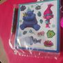 Trolls key chain colouring book and pen Image 3